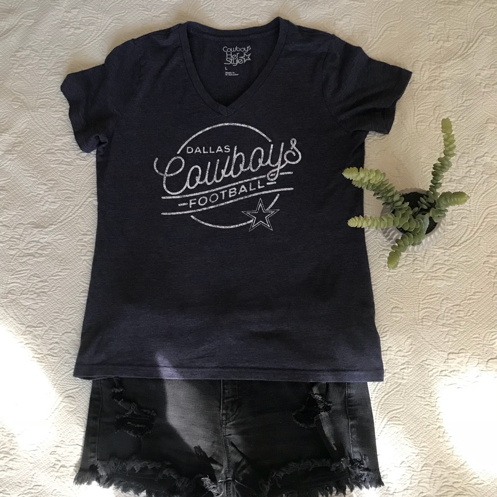 Dallas Cowboys Her Style Size L T-shirt